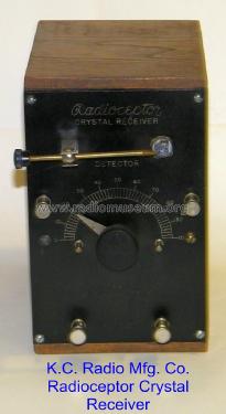 Radioceptor Crystal Receiver ; Kansas City Radio (ID = 1115555) Detektor