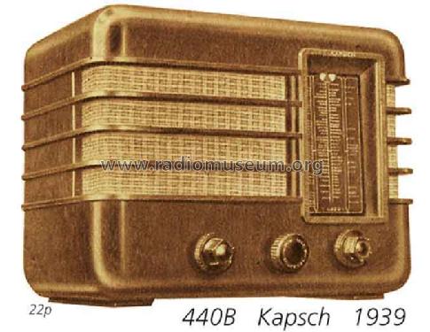 440B; Kapsch & Söhne KS, (ID = 1827) Radio