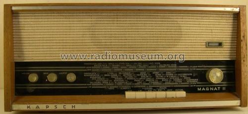 Magnat II ; Kapsch & Söhne KS, (ID = 1804496) Radio