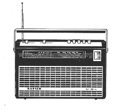 Portable TR25n; Kapsch & Söhne KS, (ID = 140062) Radio