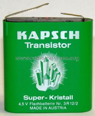 Transistor - Super-Kristall 4,5 V Power-S Kapsch & Söhne KS