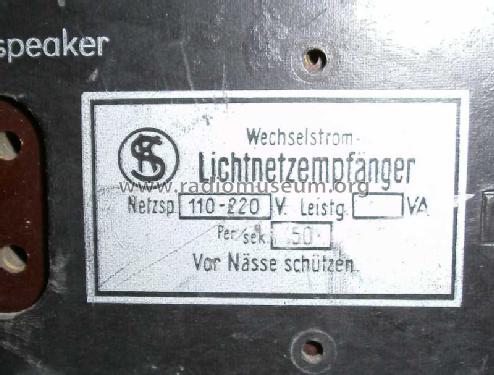 Wechselstrom Lichtnetzempfänger Superior W Vorkrieg; Kapsch & Söhne KS, (ID = 1397163) Radio