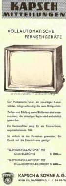 Televisor 43; Kapsch & Söhne KS, (ID = 705436) Television