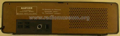 Troubadour Automatic 6020; Kapsch & Söhne KS, (ID = 1734513) Radio