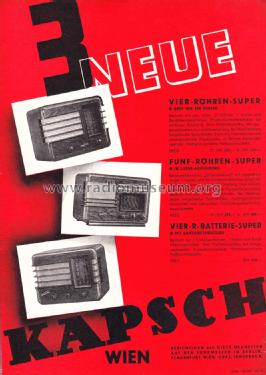 Vier-R-Batterie-Super ; Kapsch & Söhne KS, (ID = 1488017) Radio