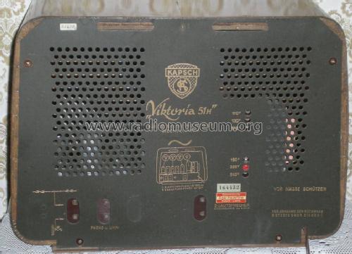 Viktoria 51H Wechselstrom; Kapsch & Söhne KS, (ID = 1084266) Radio