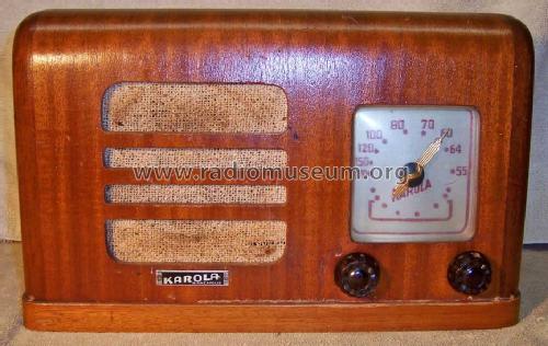 Unknown Table Radio ; Karola Corp. Radio & (ID = 459148) Radio