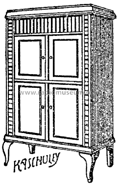 Radio-Schrank 54; Kaschuley; Berlin- (ID = 606807) Cabinet