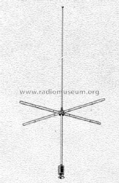 AM-Rutenantenne mit UKW-Kreuzdipol ARA 01 BN 210.116; Kathrein; Rosenheim (ID = 1717536) Antenna