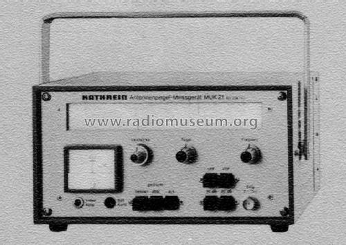 Antennenpegel-Meßgerät MUK 21 BN 208.121; Kathrein; Rosenheim (ID = 1722430) Equipment