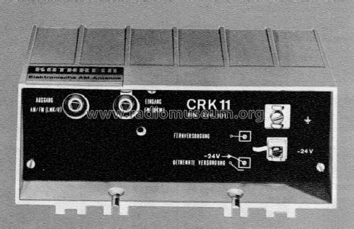 browser Prelude Op de kop van Elektronische AM-Antenne CRK 11 Antenna Kathrein; Rosenheim | Radiomuseum