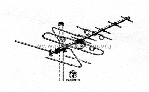 F 3 und F 4/5 Kombinations-Antenne Combina 10 AKA 01 BN 213.105; Kathrein; Rosenheim (ID = 1721999) Antenna