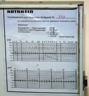 Fernseh-Prüfempfänger MFK11 ; Kathrein; Rosenheim (ID = 1885221) Equipment