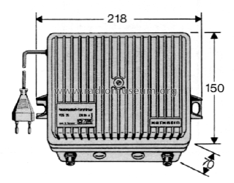 Hausanschluß-Verstärker VOS 135/F BN 230137; Kathrein; Rosenheim (ID = 1745895) Ampl. HF