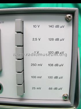 HF-Millvoltmeter MUK 11 BN 208111; Kathrein; Rosenheim (ID = 1425956) Equipment