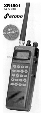 HF-/VHF-/UHF-Monitorempfänger XR 1501 Art.Nr. 51006; Stabo; Hildesheim (ID = 1760250) Radio