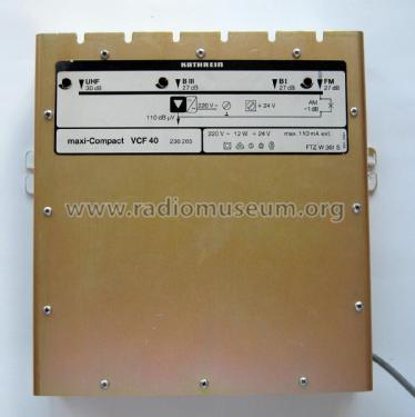 Maxi-Compact VCF40 230.265; Kathrein, Anton; (ID = 2958154) RF-Ampl.