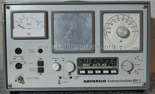 Rundfunkprüfempfänger MRK11; Kathrein; Rosenheim (ID = 2666580) Equipment