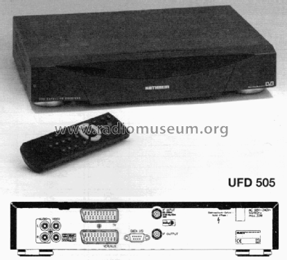 Satelliten-Receiver UFD 505 BN 20210008; Kathrein; Rosenheim (ID = 1761990) DIG/SAT