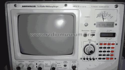 TV/Radio Meßempfänger MFK51; Kathrein; Rosenheim (ID = 1157058) TV Radio