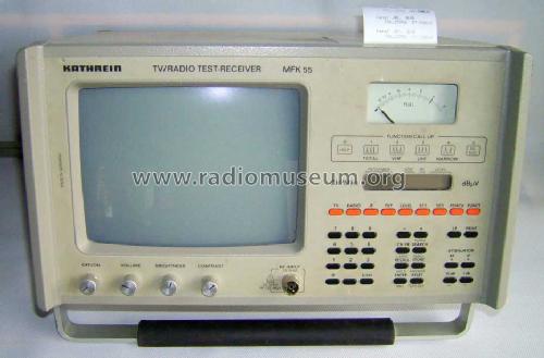 TV/RadioTest-Receiver MFK55/B BN 208217; Kathrein; Rosenheim (ID = 1789495) Equipment