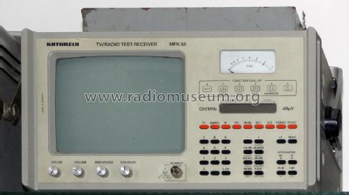 TV/RadioTest-Receiver MFK55/B BN 208217; Kathrein; Rosenheim (ID = 2022323) Equipment