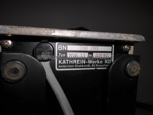 TV-Satelliten Meßempfänger MSK11, BN 208203; Kathrein; Rosenheim (ID = 1670155) Equipment