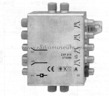 Umschaltmatrize EXR 314 BN 273386; Kathrein; Rosenheim (ID = 1756190) Antenna