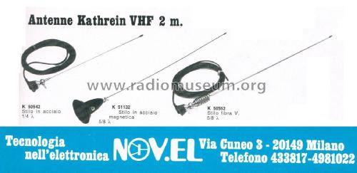 VHF Antenna 2m K 50542; Kathrein; Rosenheim (ID = 2747964) Antenna