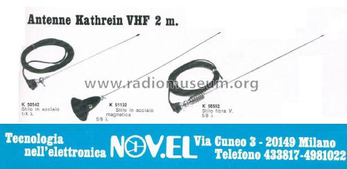 VHF Antenna 2m K 50552; Kathrein; Rosenheim (ID = 2747978) Antenna