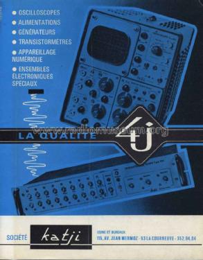 Oscillographe 306B; Katji 4J; La (ID = 1995570) Equipment