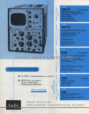 Oscillographe 306B; Katji 4J; La (ID = 1995571) Equipment