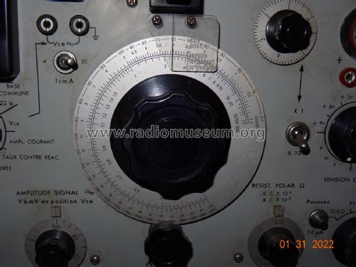 Transistormètre 501; Katji 4J; La (ID = 2728166) Ausrüstung