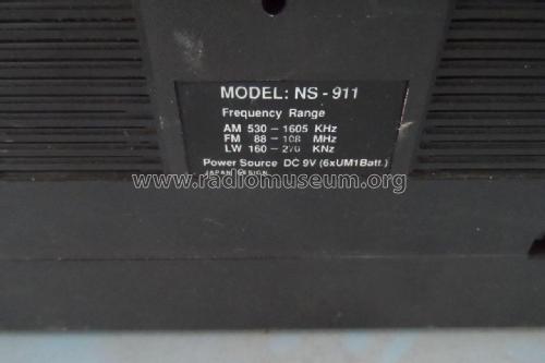 AM-LW-FM Stereo Cassette Player NS-911; Kawasaki; (ID = 1854442) Radio