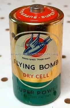 Flying Bomb - Dry Cell - 1½ Volts 'D' Size 360 - UM-1; Kay It Battery (ID = 2749023) Power-S