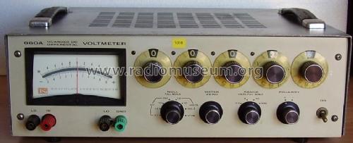 Differential Voltmeter 660A; Keithley Instruments (ID = 314990) Equipment