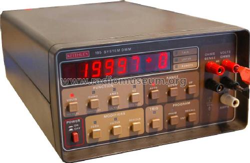 Digital Multimeter 195; Keithley Instruments (ID = 1257126) Equipment