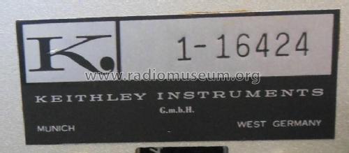 High Voltage Supply 240A; Keithley Instruments (ID = 2947212) Power-S