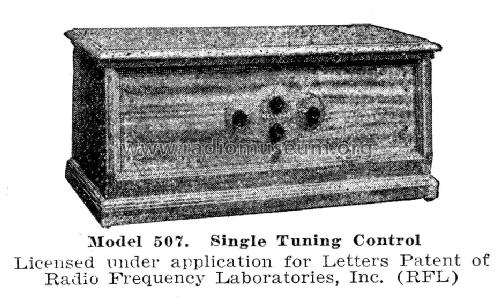 Model 507; Kellogg Switchboard (ID = 1303844) Radio