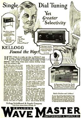 Wavemaster Consolette CL; Kellogg Switchboard (ID = 1335352) Radio