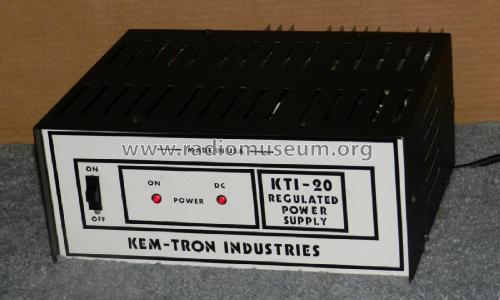 Regulated Power Supply KTI-20; Kem-Tron Industries; (ID = 3017780) Power-S