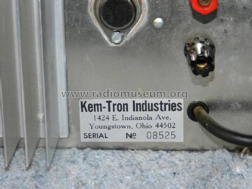 Regulated Power Supply KTI-20; Kem-Tron Industries; (ID = 3017783) Power-S