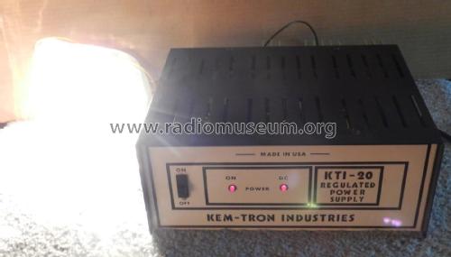 Regulated Power Supply KTI-20; Kem-Tron Industries; (ID = 3017784) Power-S