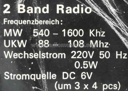 2-Band Radio - Kempten unbekannt; Kempten, Marke (ID = 731139) Radio