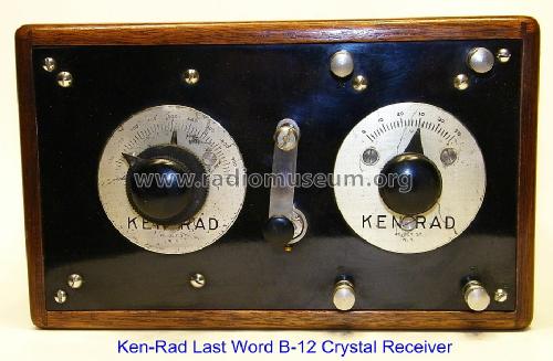 Last Word B-12; Ken-Rad, The (ID = 1349377) Crystal