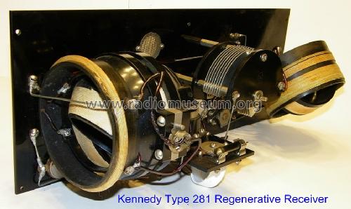 281 Short-Wave Regenerative Receiver; Kennedy Co., Colin B (ID = 1335110) Radio
