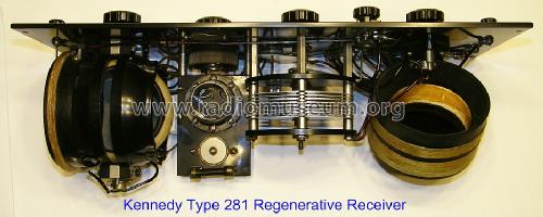 281 Short-Wave Regenerative Receiver; Kennedy Co., Colin B (ID = 1335111) Radio