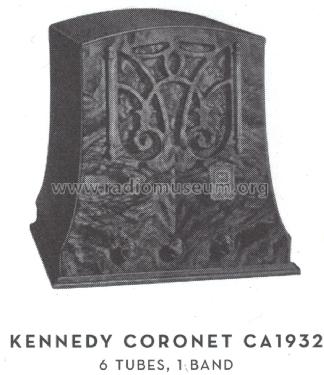 Coronet 42 ; Kennedy Co., Colin B (ID = 1584272) Radio