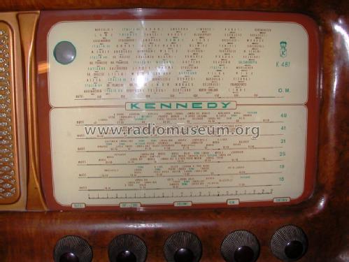 K481; Kennedy marca / (ID = 159758) Radio