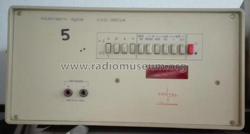 Multímetro Digital KVD-260/4; Kentel Electrónica (ID = 2685005) Equipment